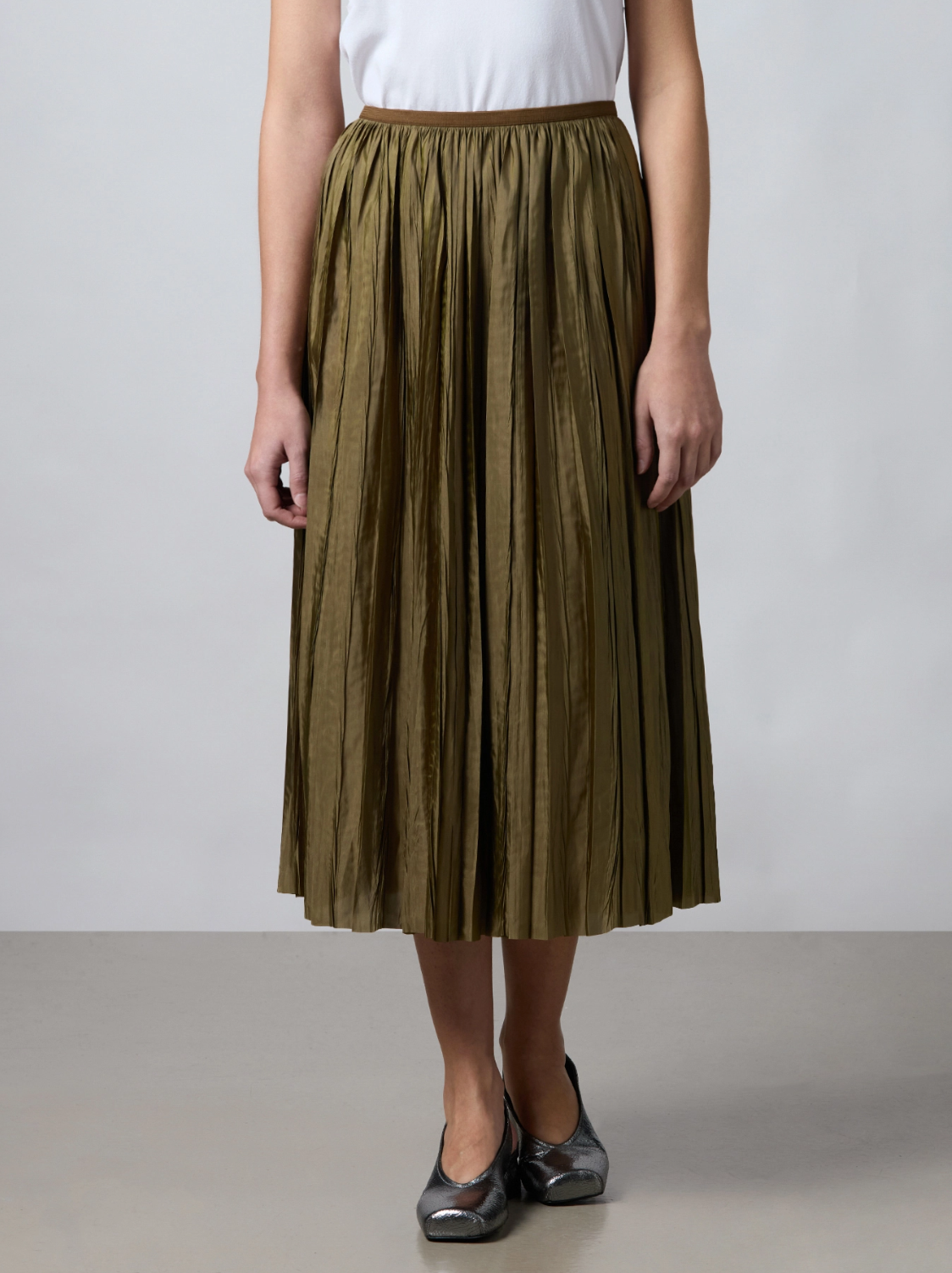 ROBERTO COLLINA - Jupe plissée