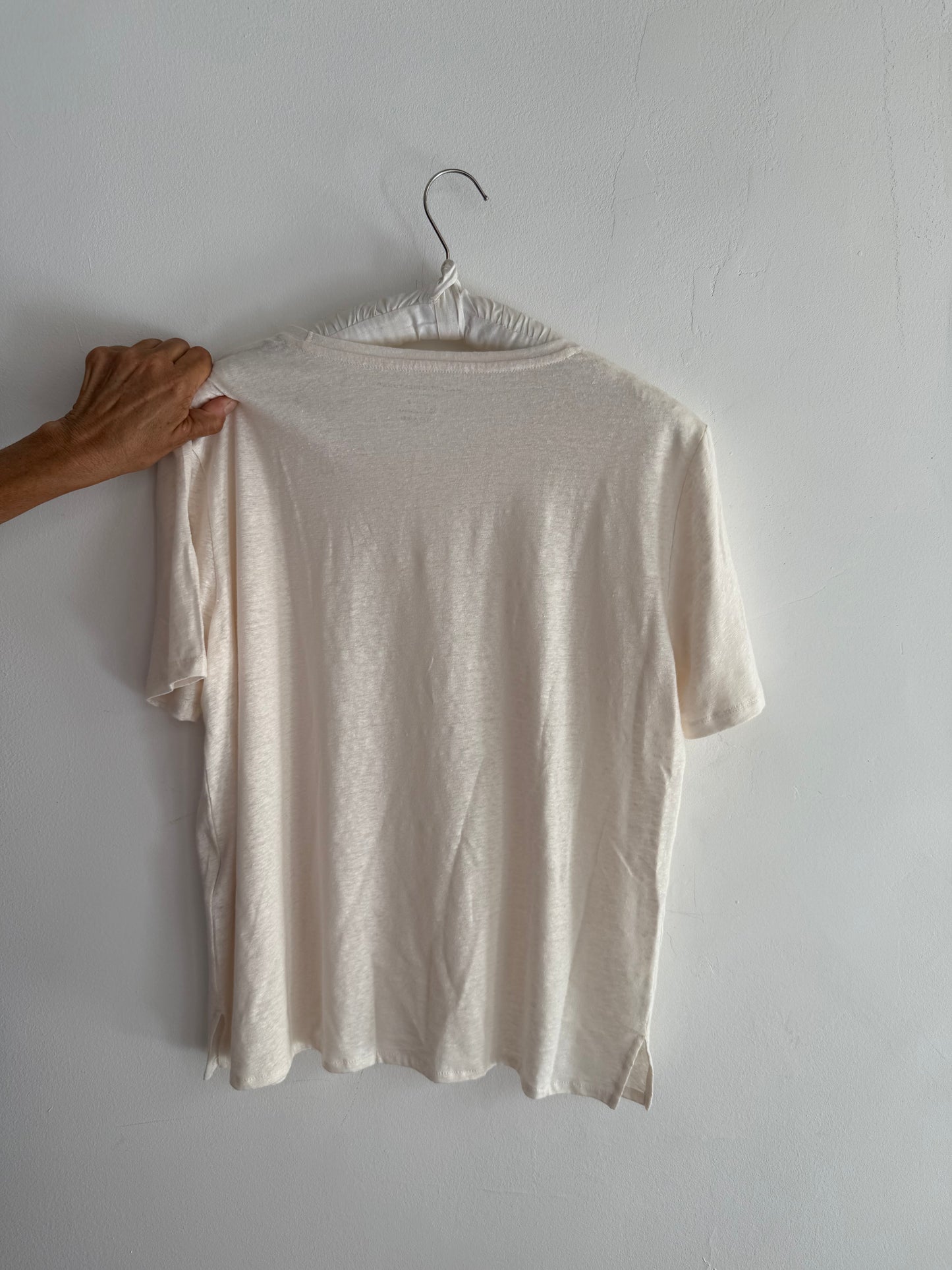 MAJESTIC FILATURES - T-shirt Crème