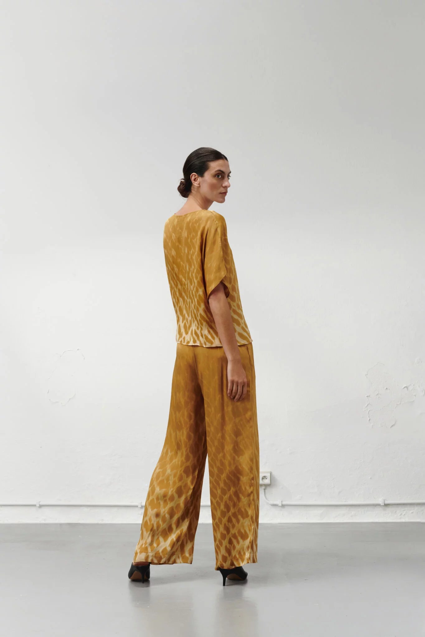 NOUS - Pantalon Ollie Gold