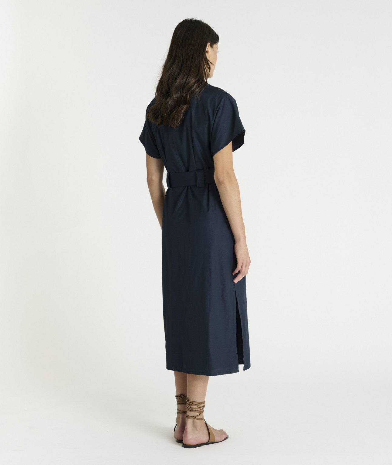 HANA SAN - Jupe Lafar bleu nuit