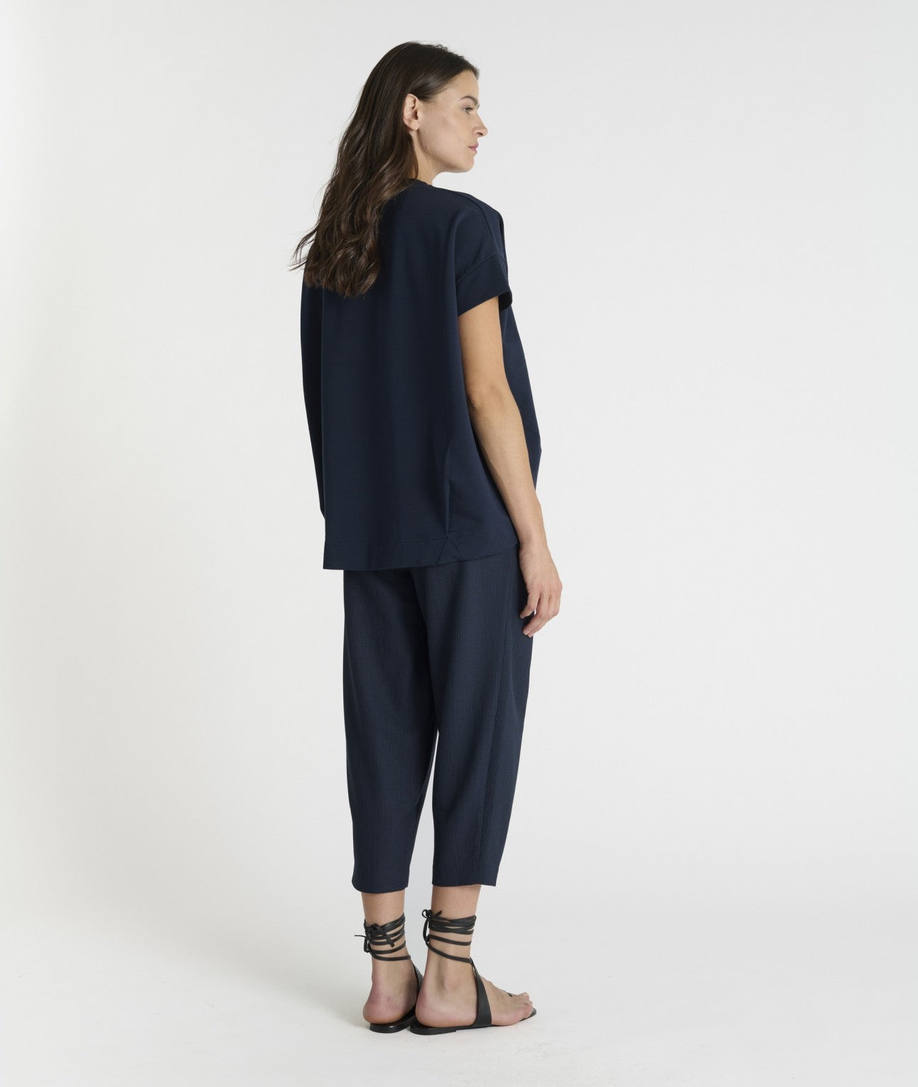 HANA SAN - Sweat Jadish bleu nuit