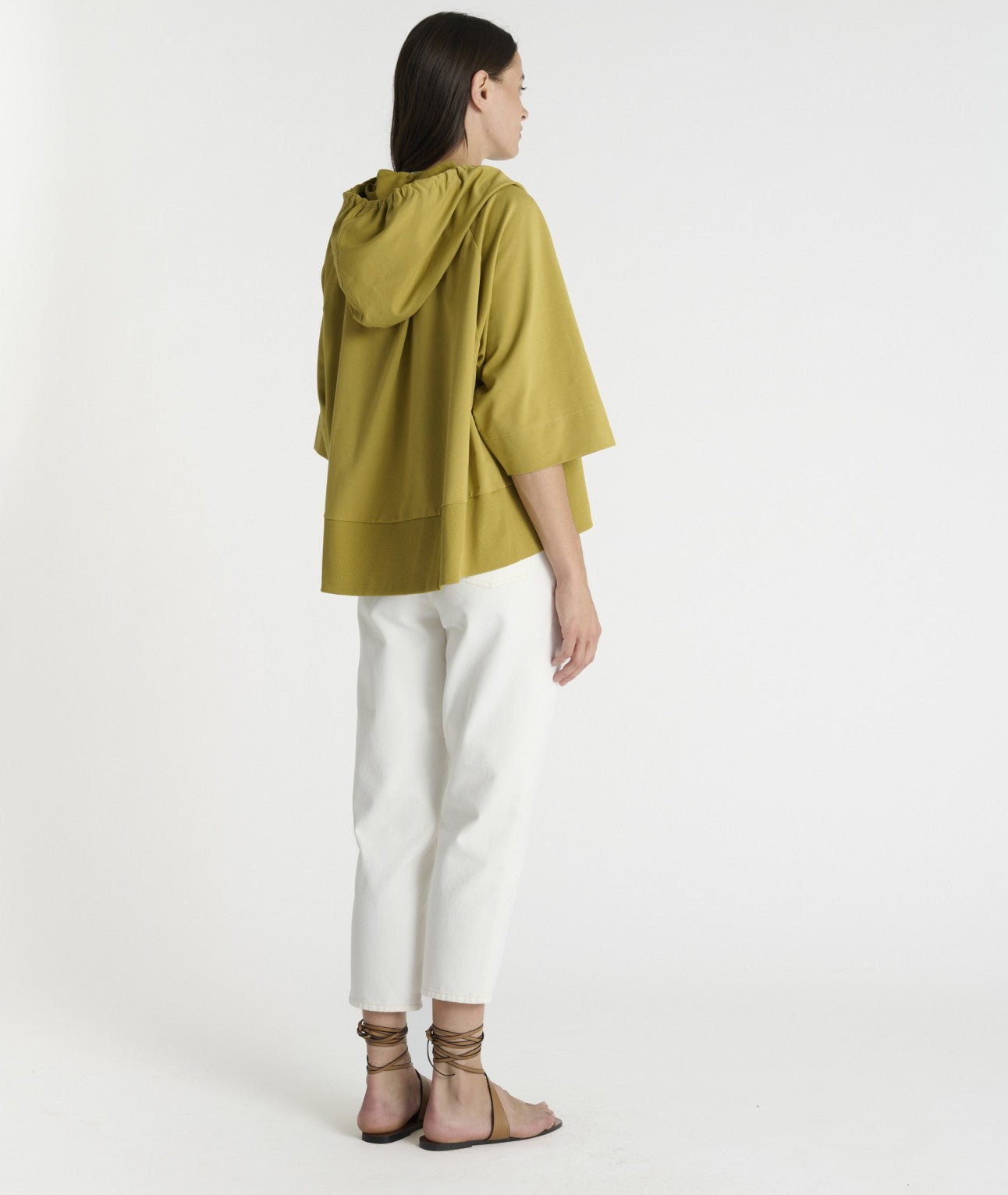 HANA SAN - Sweat zippé Rajan scapolite