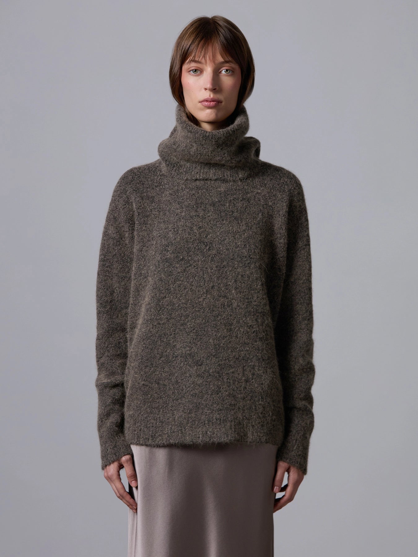 ROBERTO COLLINA - Pull col roulé large