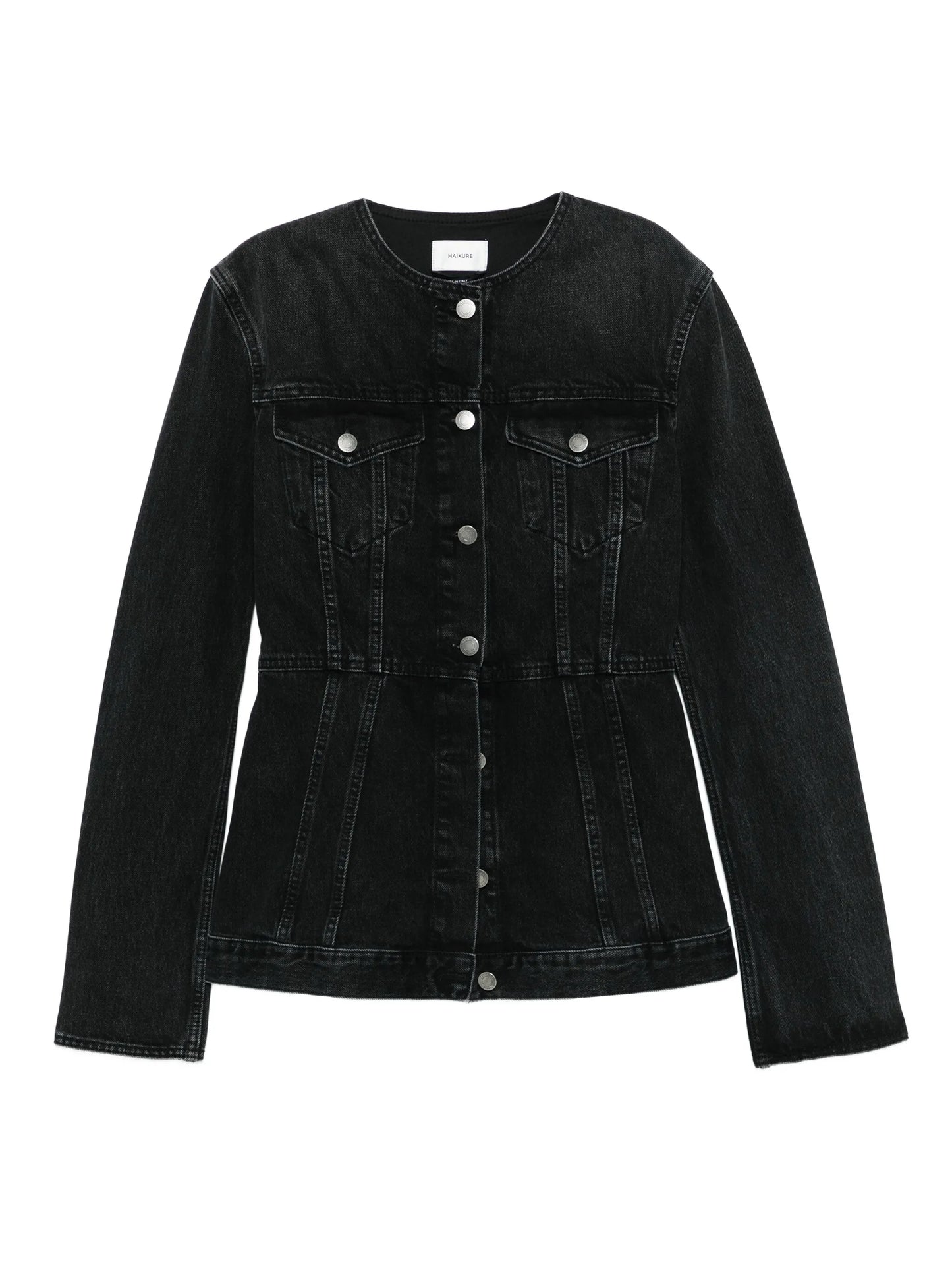 HAIKURE - Veste temple mid black