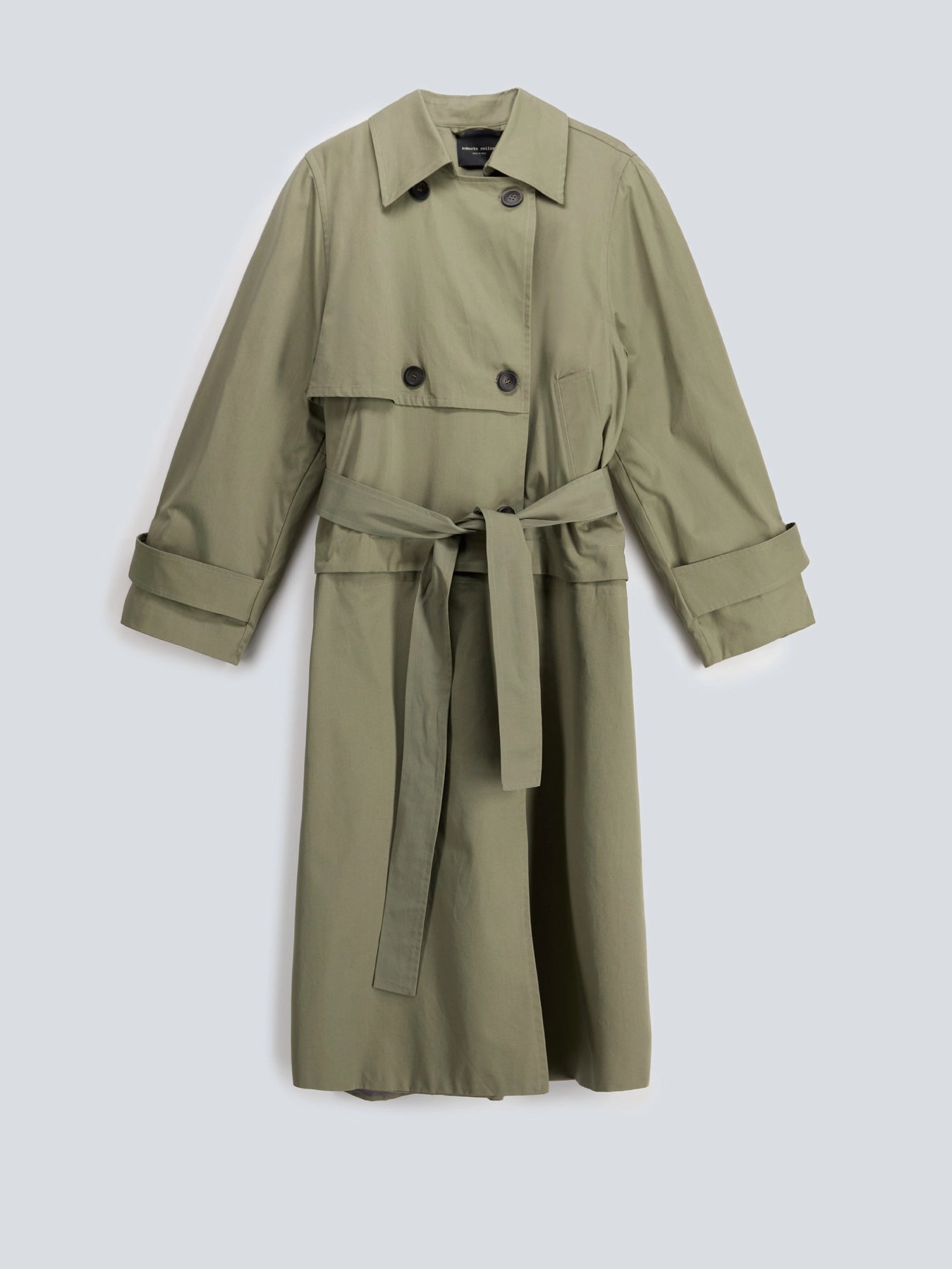 ROBERTO COLLINA - Trench Kaki