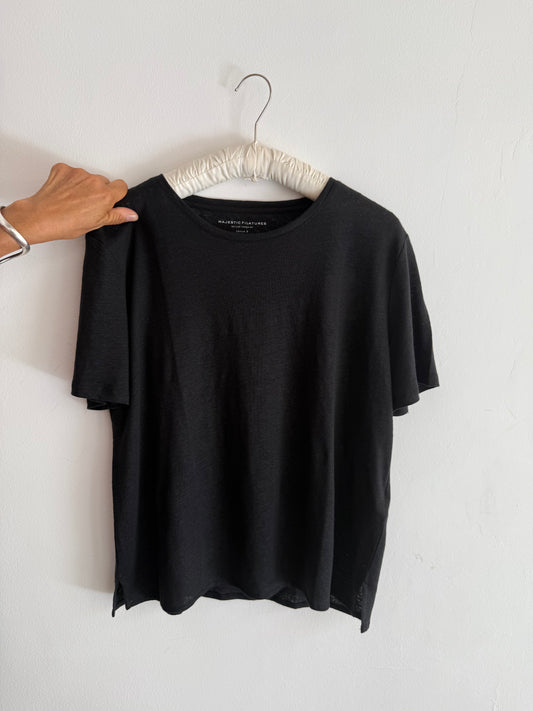 MAJESTIC FILATURES - T-shirt Noir