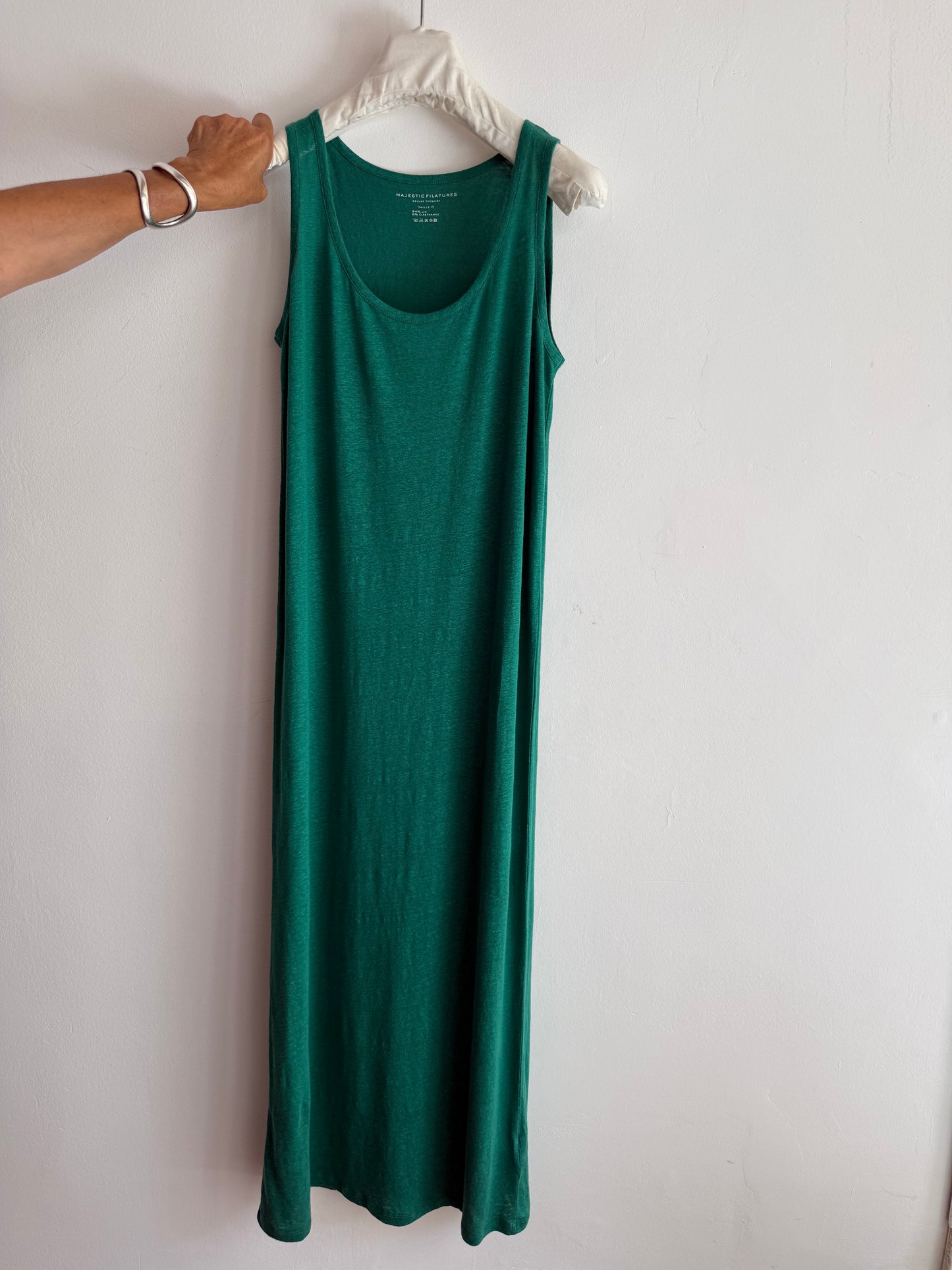 MAJESTIC FILATURES - Robe débardeur Émeraude