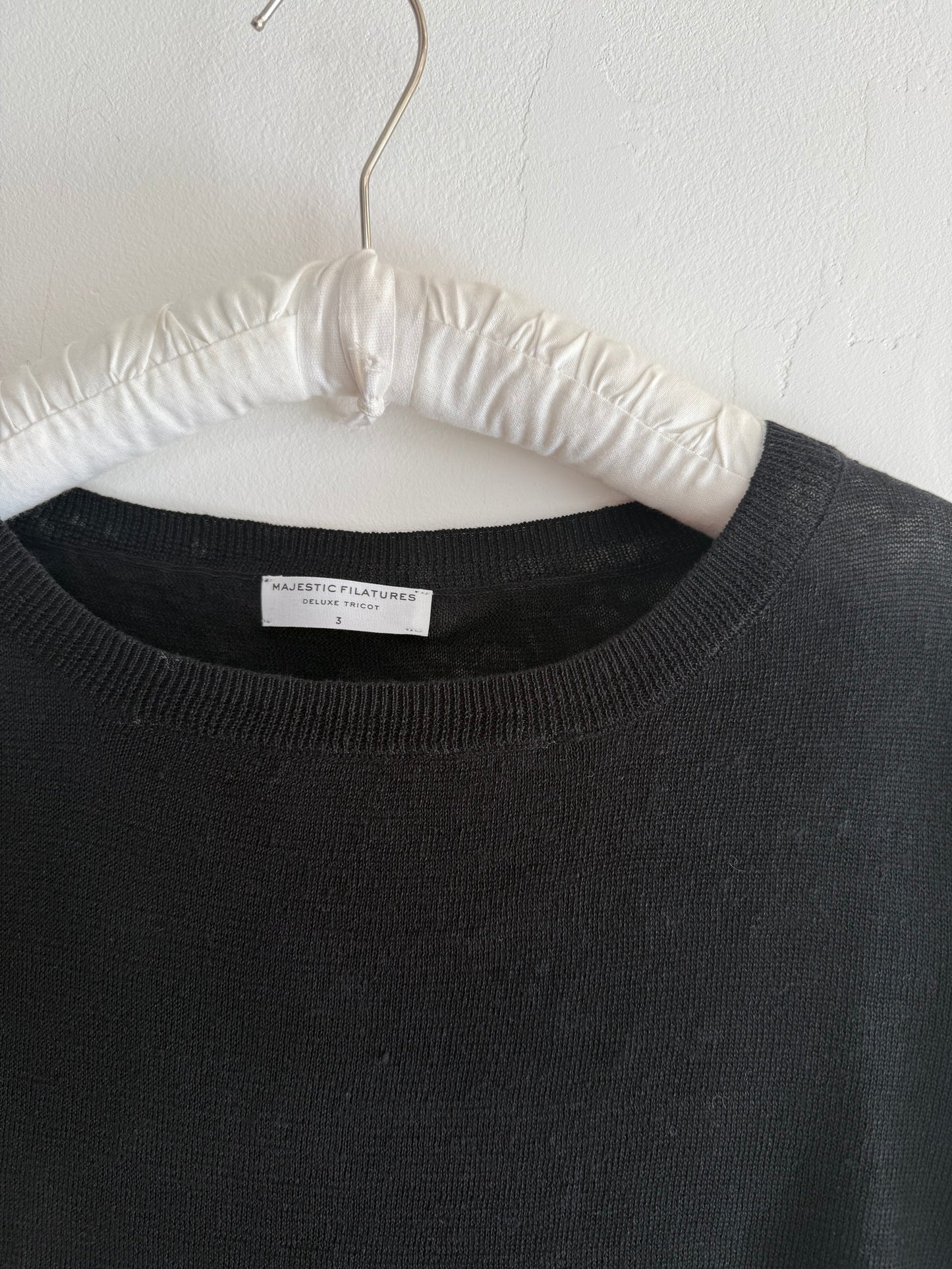 MAJESTIC FILATURES - Pull Noir