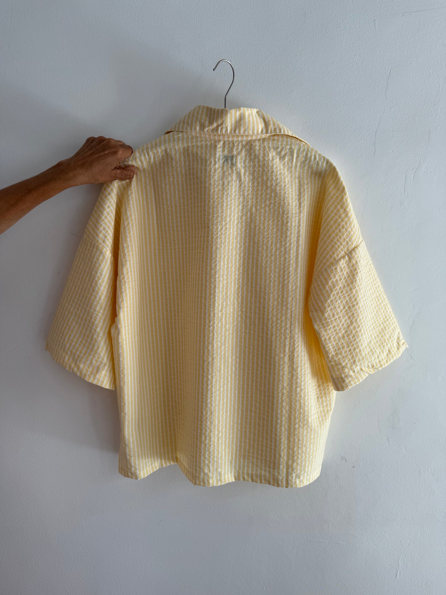 AFC - Blouse Dad rayure Jaune