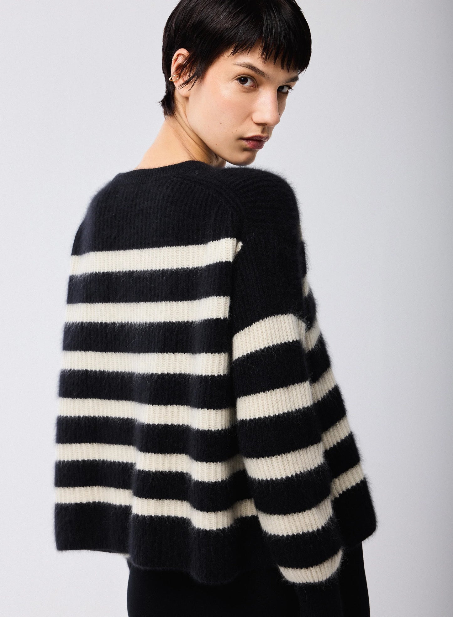MAJESTIC FILATURES - Pull manches longues en laine