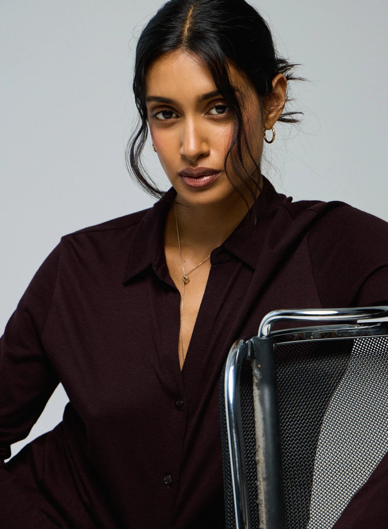 MAJESTIC FILATURES - Chemise manches longues en coton