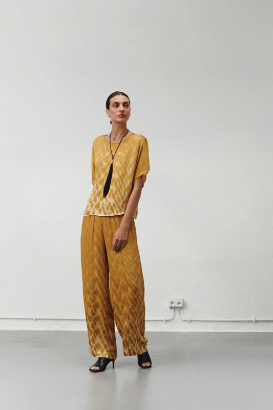 NOUS - Pantalon Ollie Gold