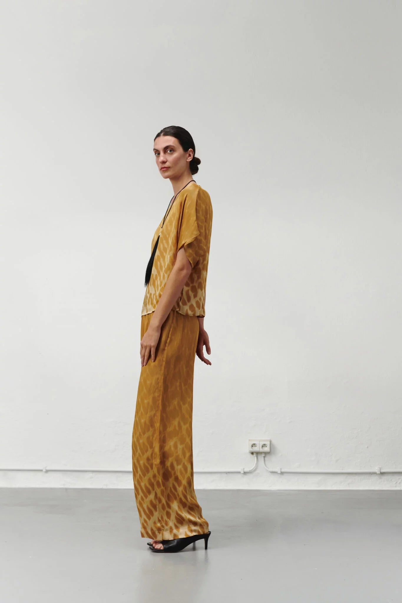 NOUS - Pantalon Ollie Gold