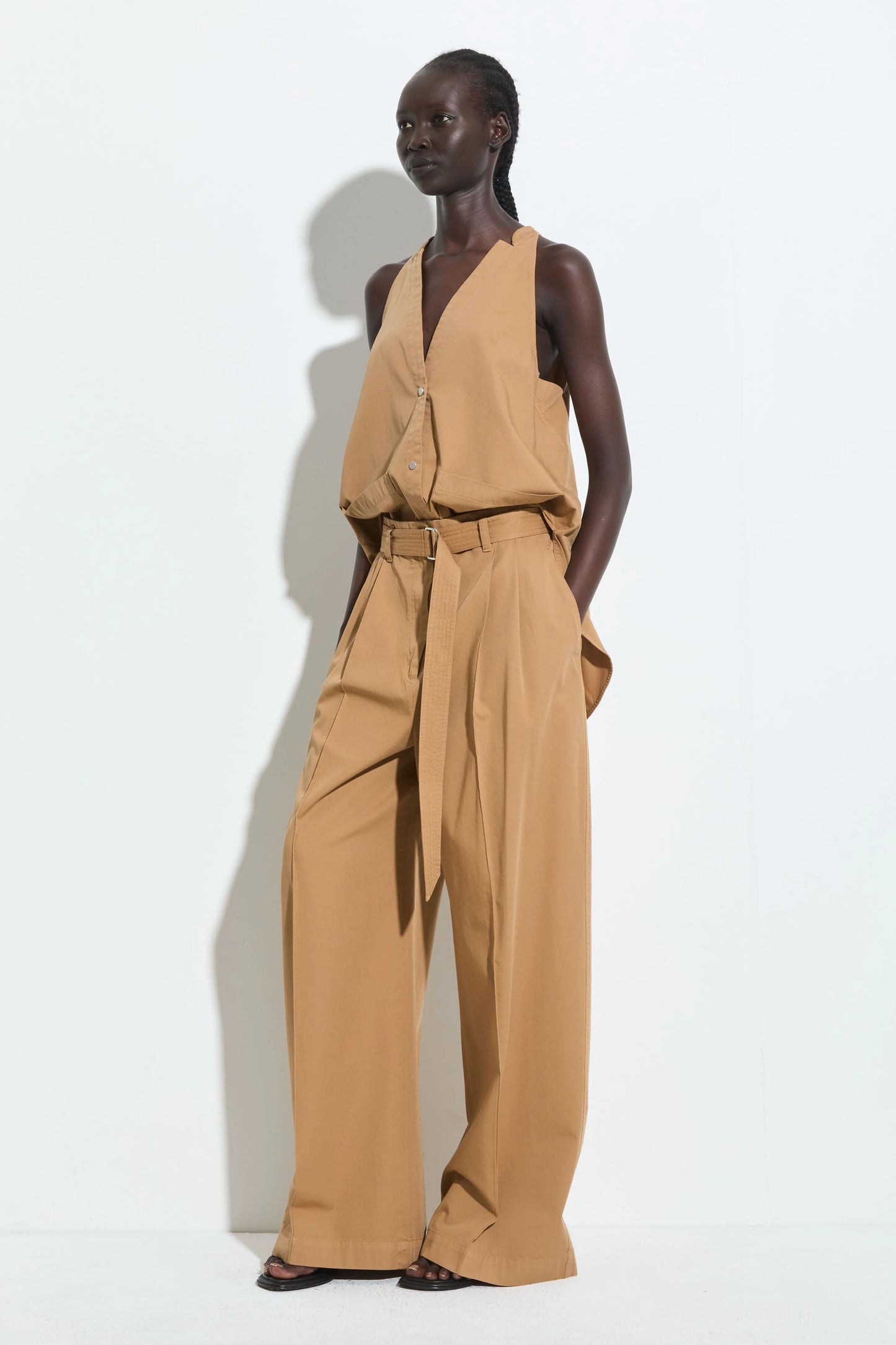 CHRISTIAN WIJNANTS - Pantalon wide leg Paradisa