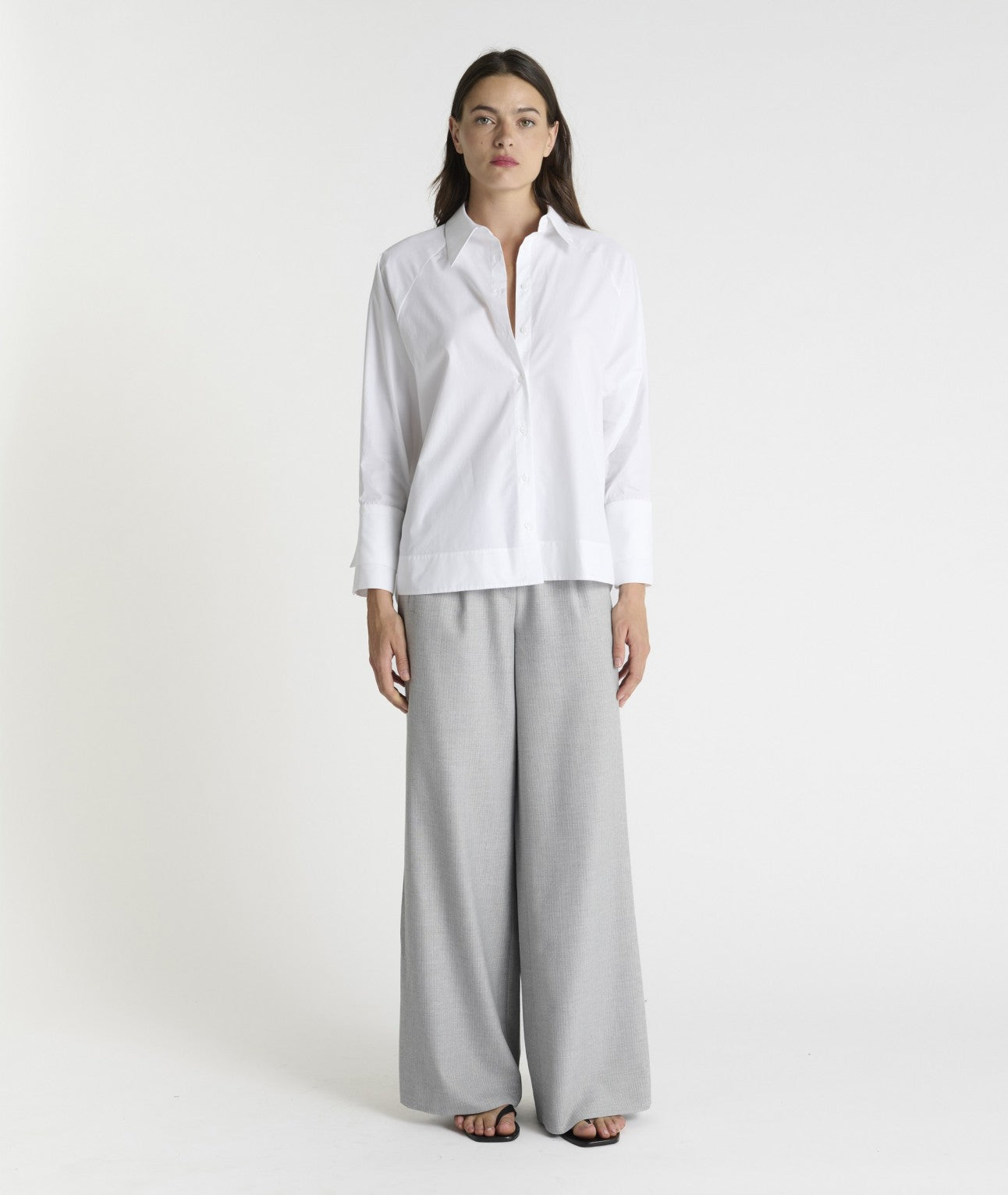 HANA SAN - Chemise Kalinda blanc optique