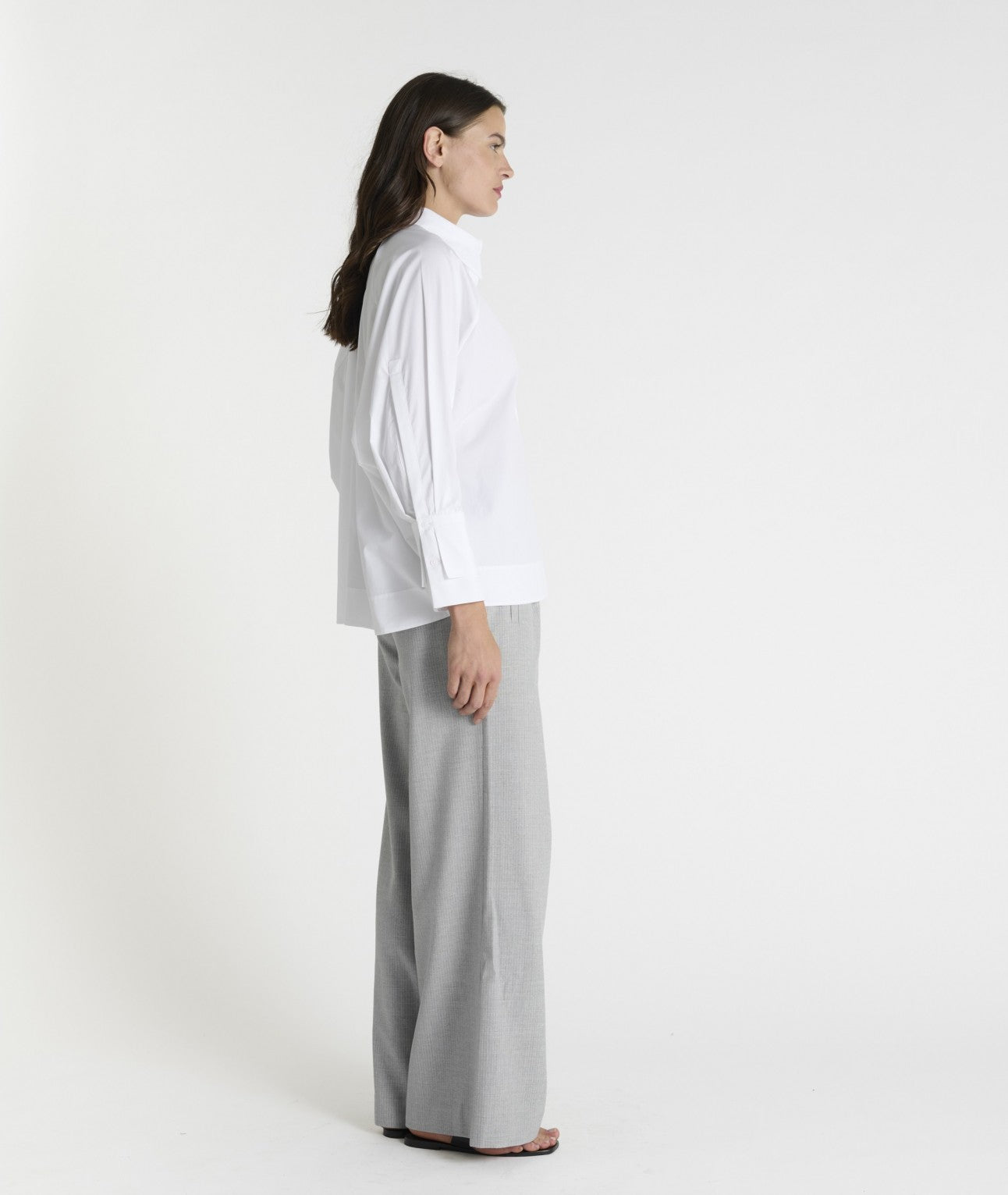 HANA SAN - Chemise Kalinda blanc optique