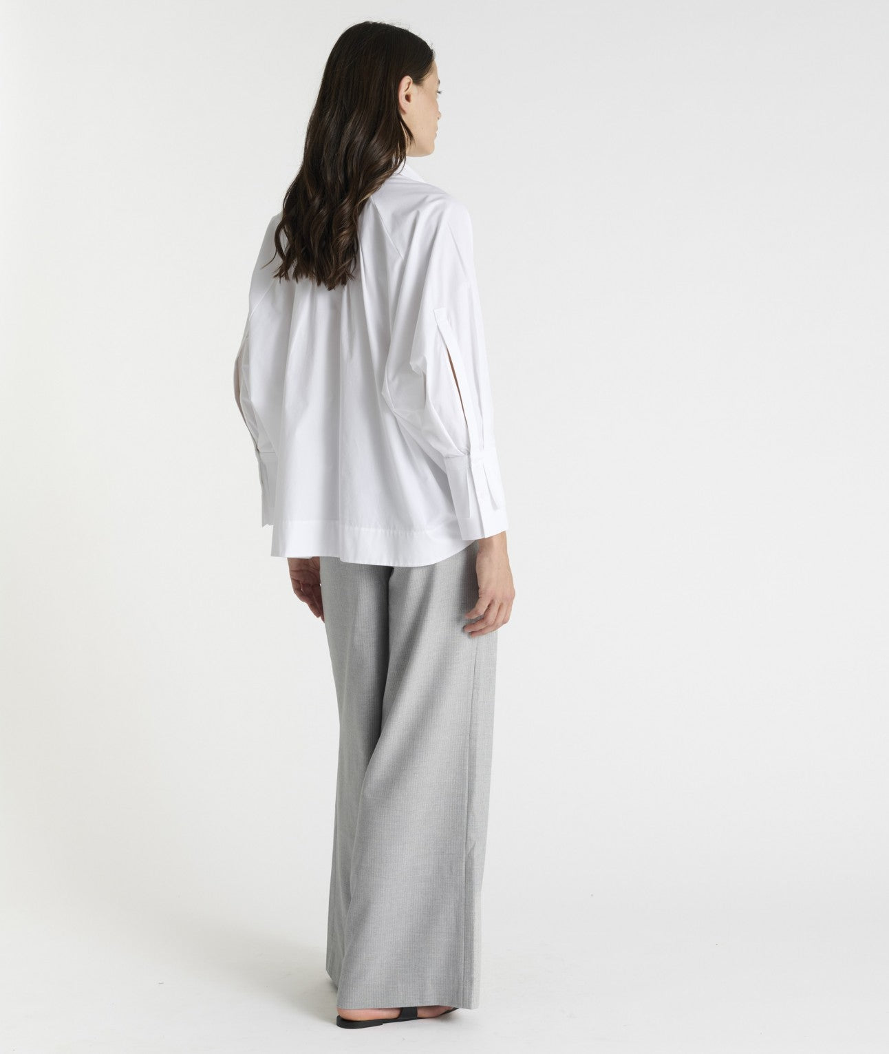 HANA SAN - Chemise Kalinda blanc optique