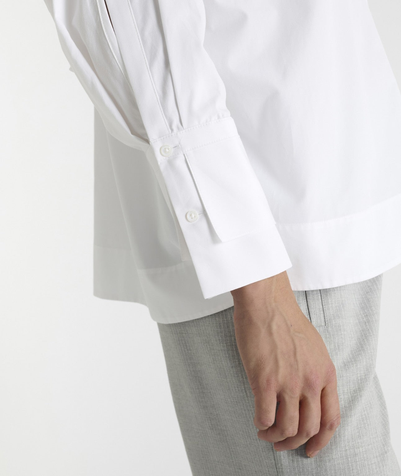 HANA SAN - Chemise Kalinda blanc optique