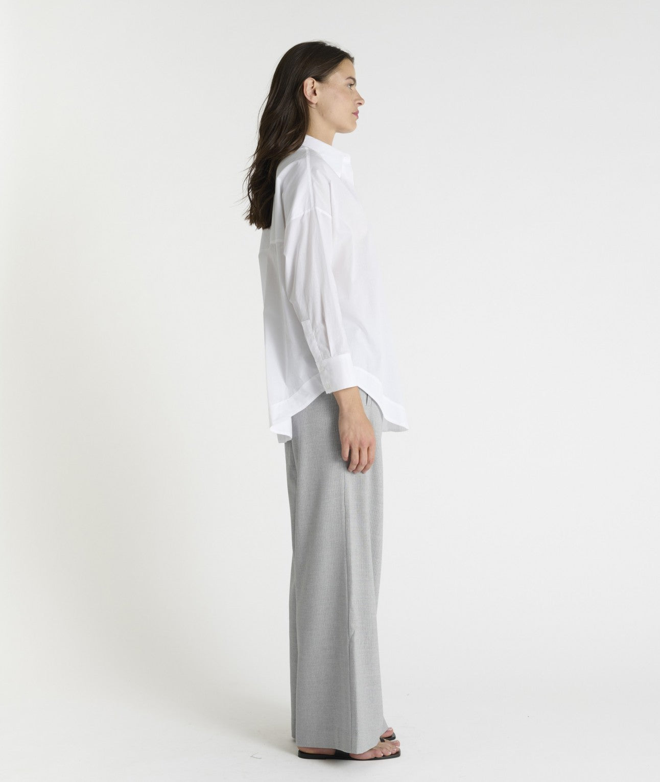 HANA SAN - Chemise Vani blanc optique