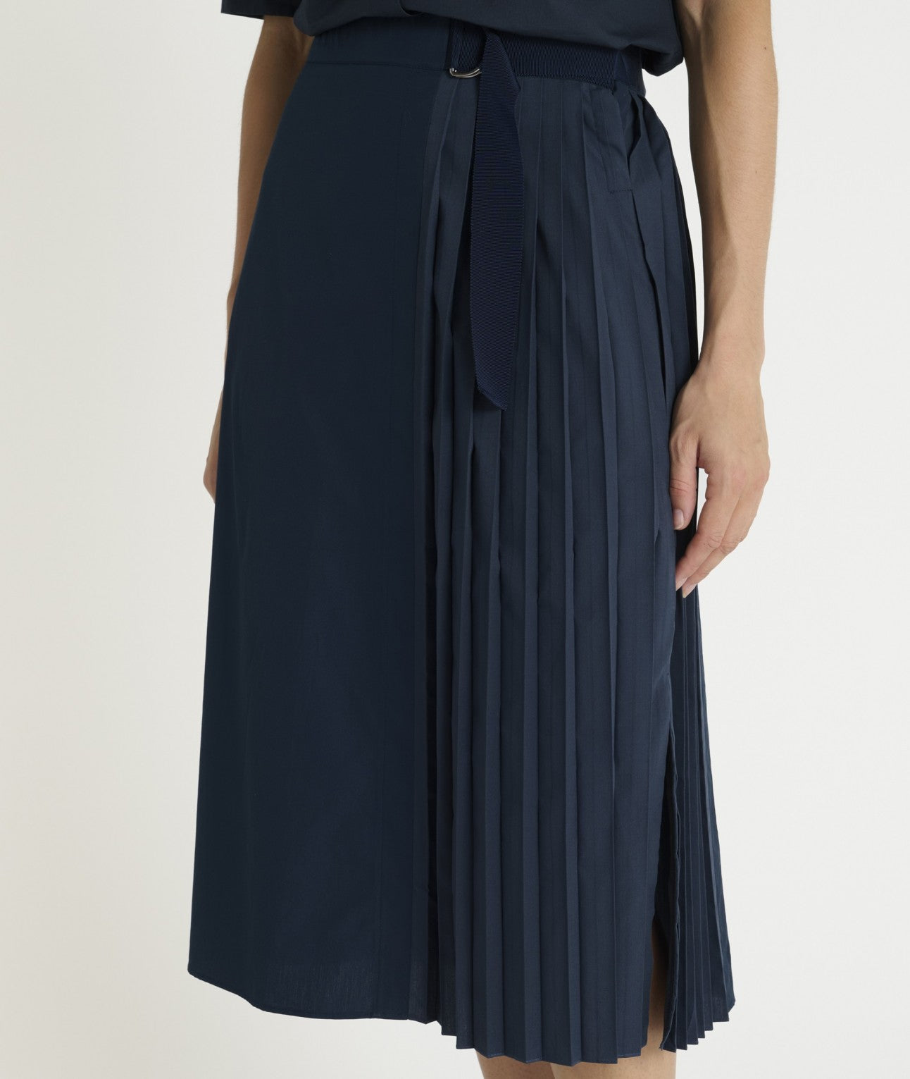 HANA SAN - Jupe Lafar bleu nuit