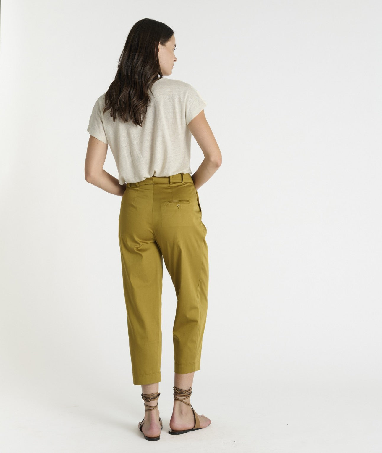 HANA SAN - Pantalon Ravi Bronze