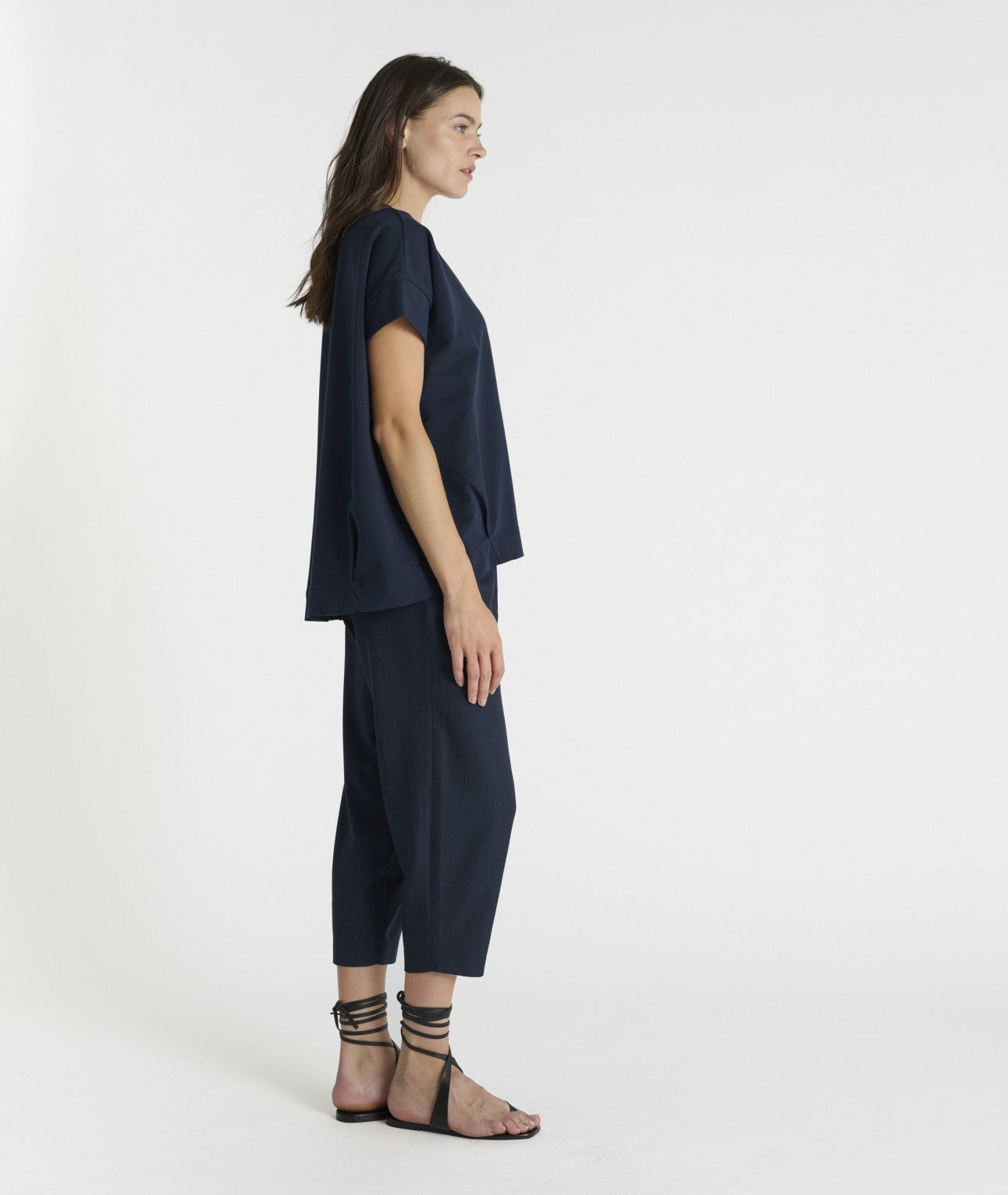 HANA SAN - Sweat Jadish bleu nuit