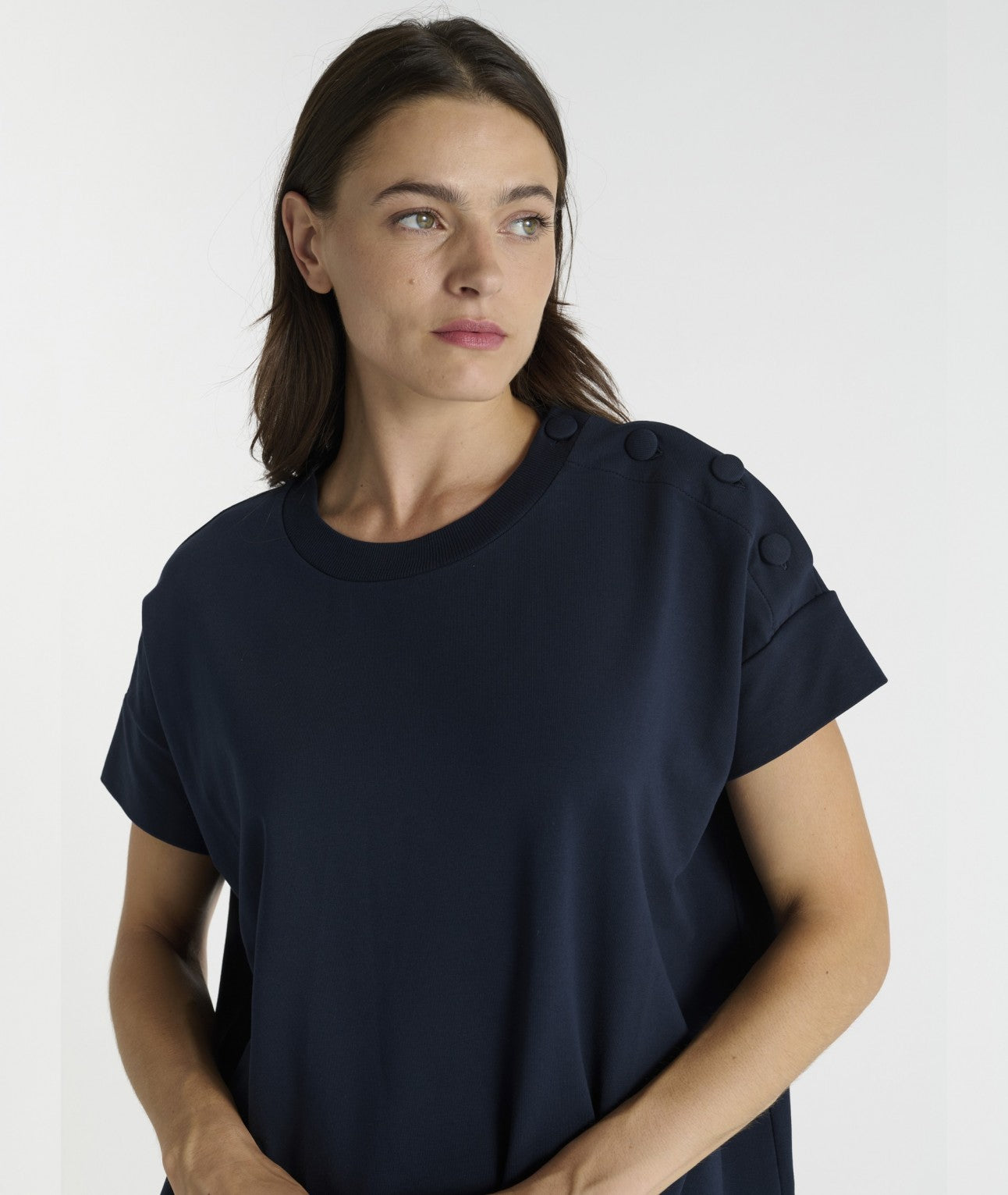 HANA SAN - Sweat Jadish bleu nuit